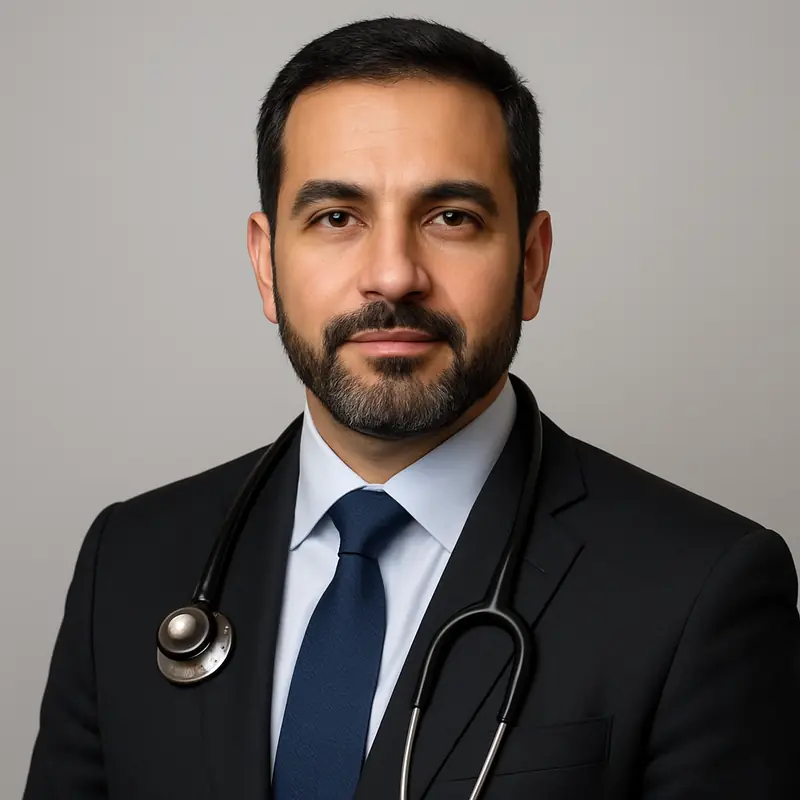 Retrato de Dr Omar Saleh, MD